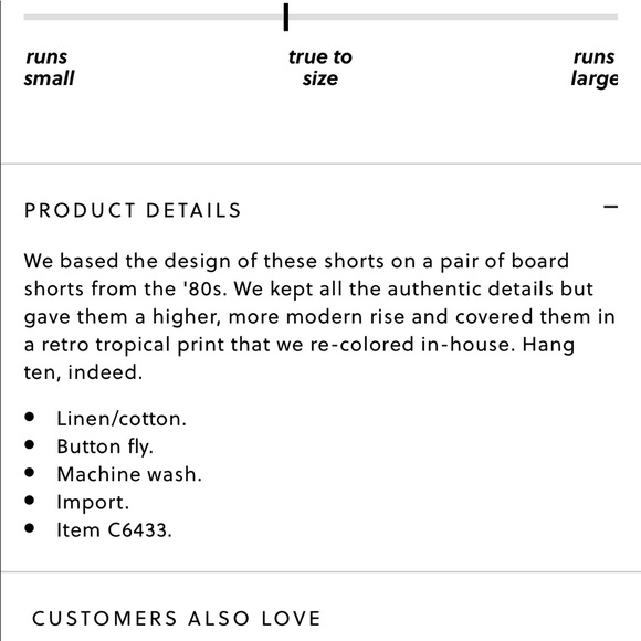 J. Crew}• desert oasis linen floral boardshorts - Picture 5 of 8